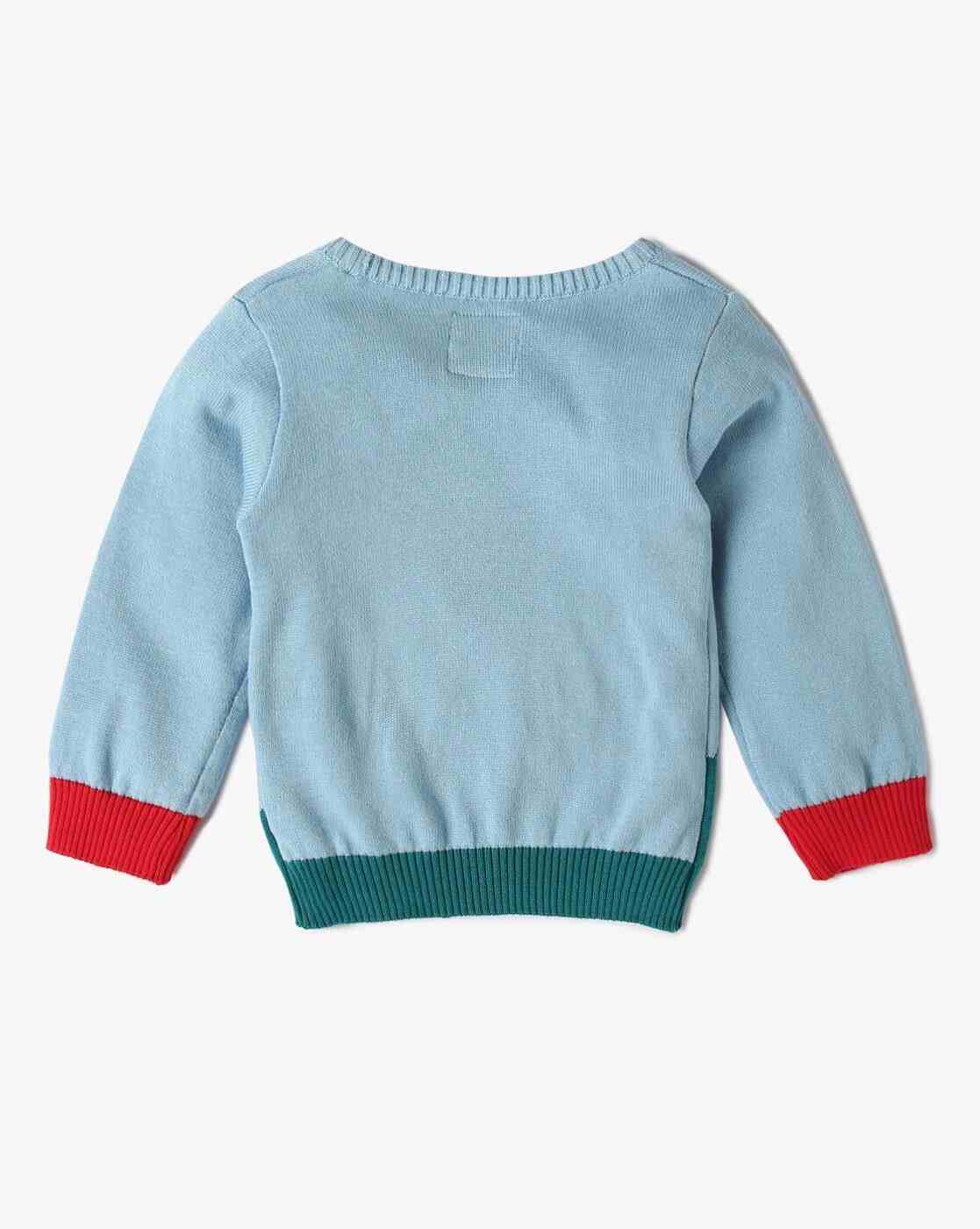 INF FRENDZ | Patterned Round-Neck Sweater|1