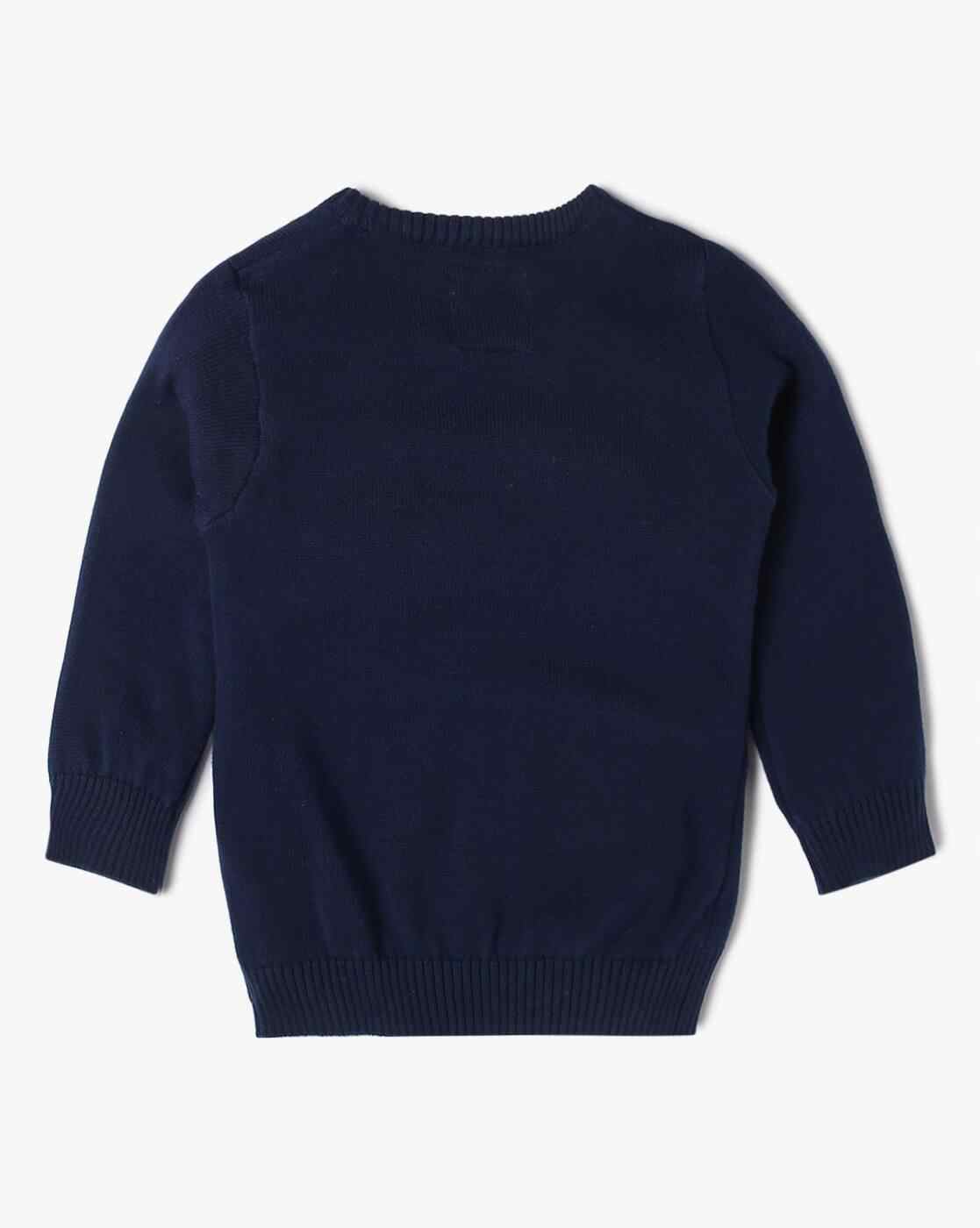 INF FRENDZ | Typographic Round-Neck Sweater|1