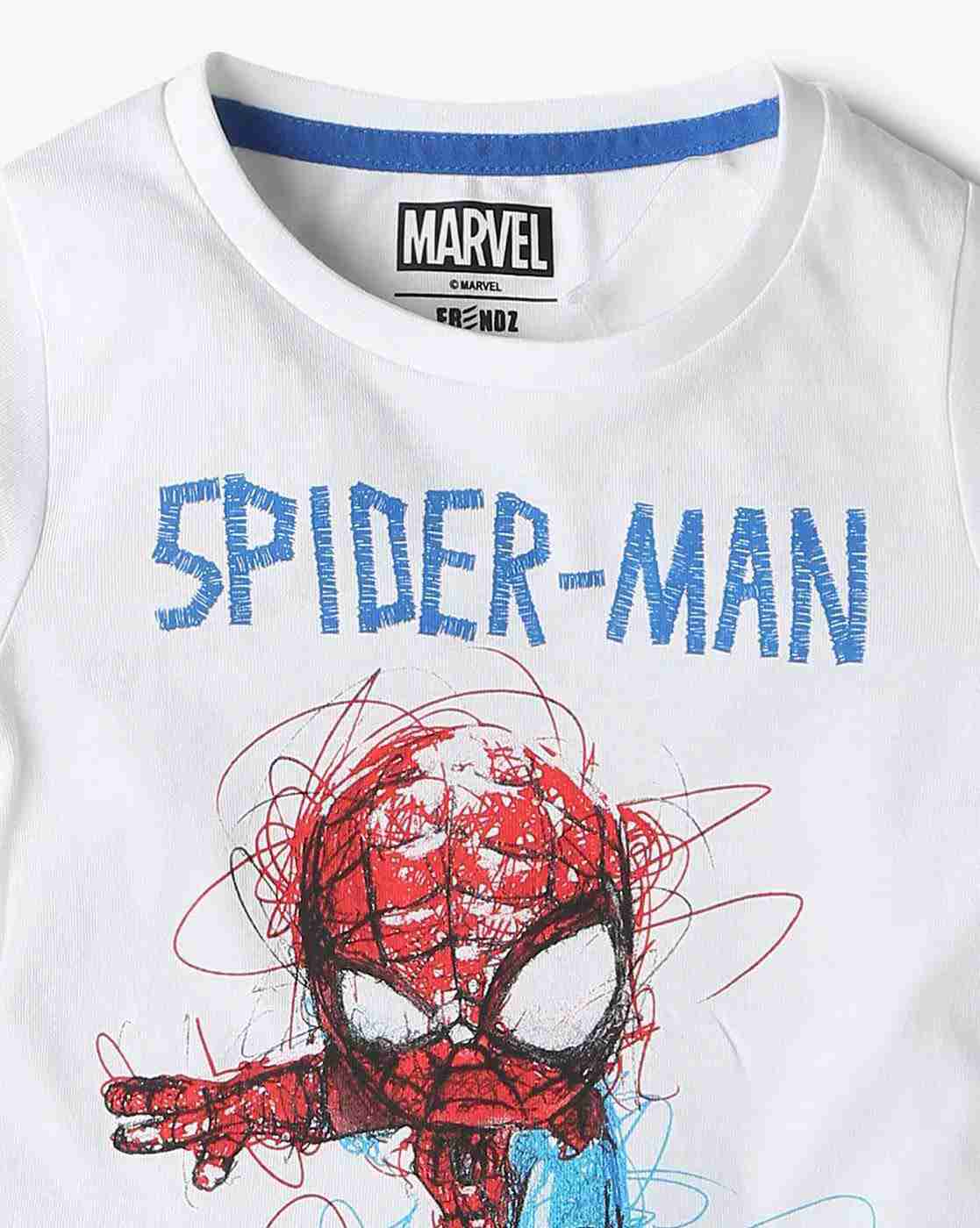 INF FRENDZ | Boys Spiderman Regular Fit T-Shirt|2