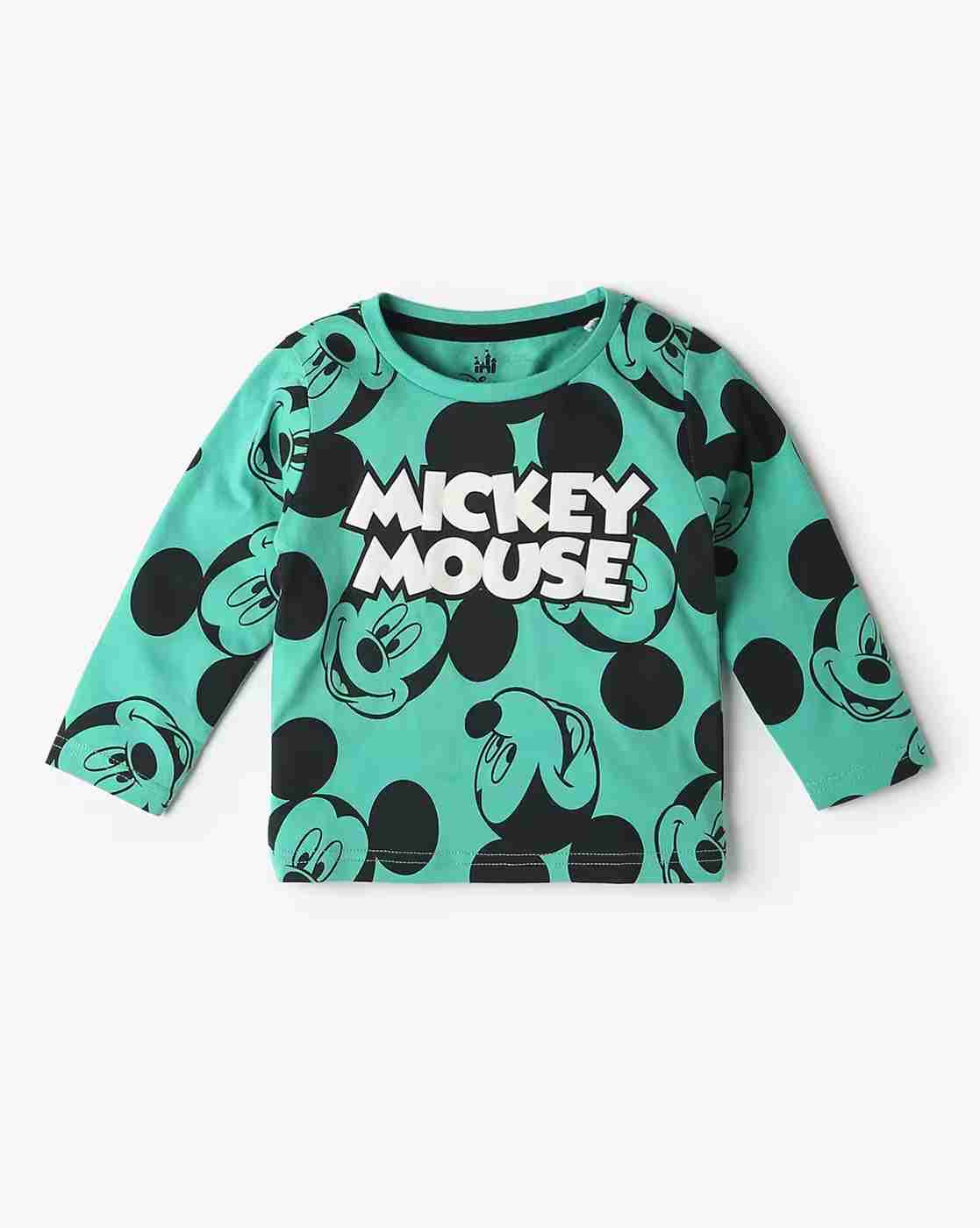 INF FRENDZ | Boys Mickey Mouse Regular Fit T-Shirt|0