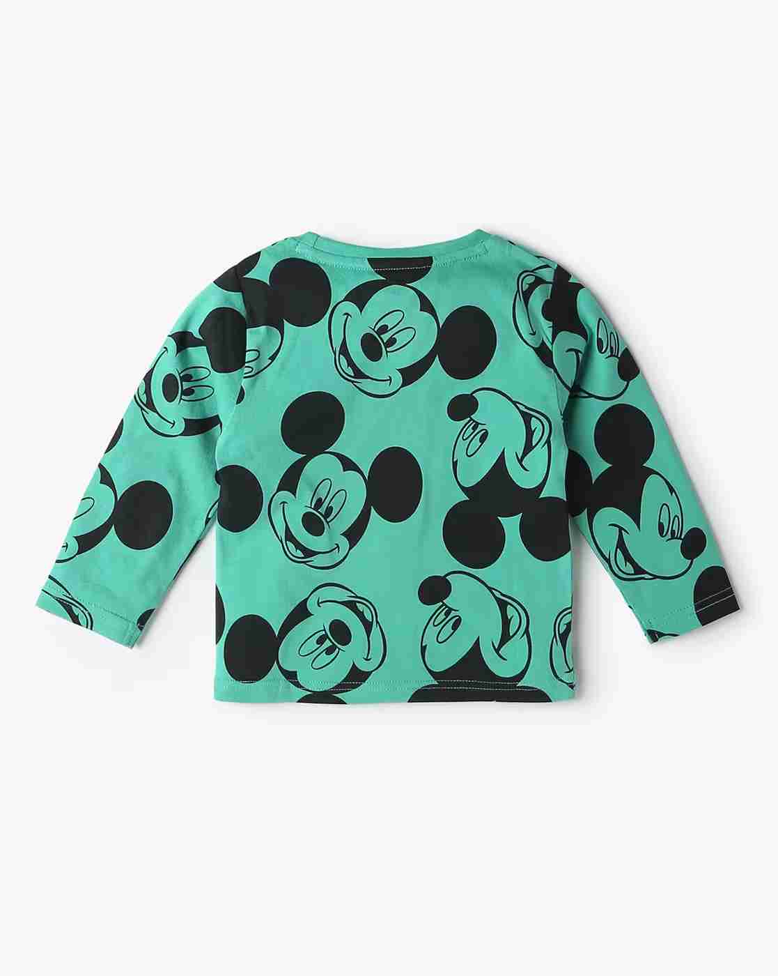 INF FRENDZ | Boys Mickey Mouse Regular Fit T-Shirt|1