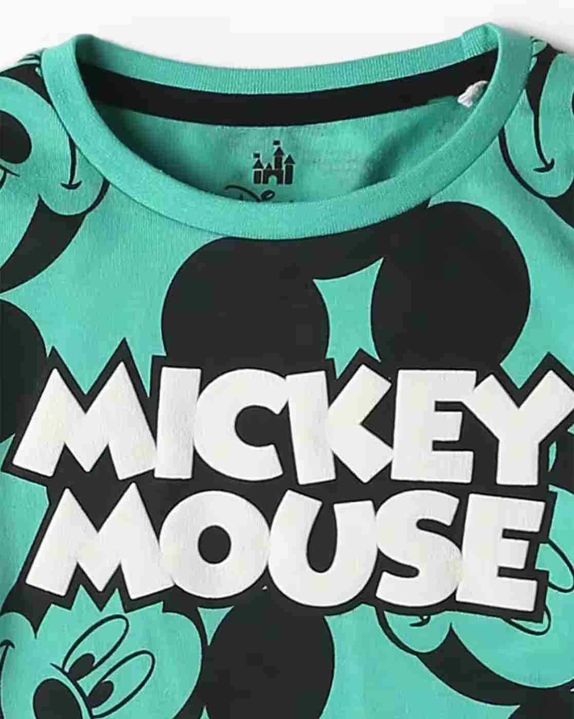 INF FRENDZ | Boys Mickey Mouse Regular Fit T-Shirt|2