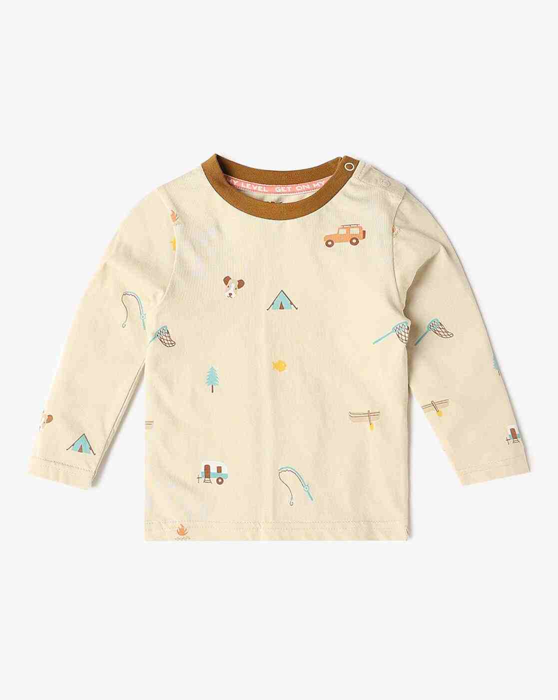 INF FRENDZ | Boys Regular Fit Dungaree with Graphic Print T-Shirt|1