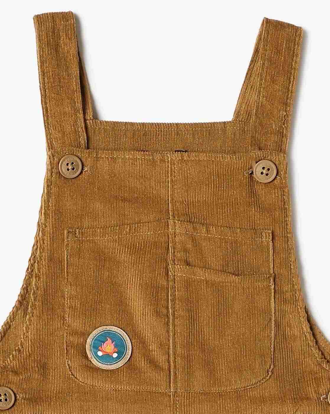 INF FRENDZ | Boys Regular Fit Dungaree with Graphic Print T-Shirt|6