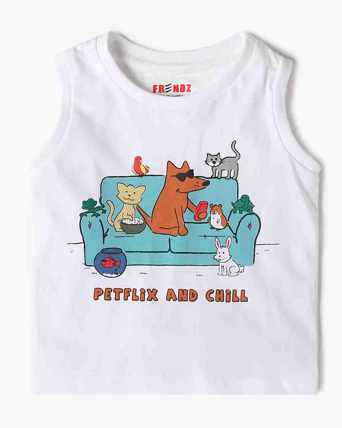 INF FRENDZ | Boys Printed Regular Fit Cotton Twofer Shirt|3