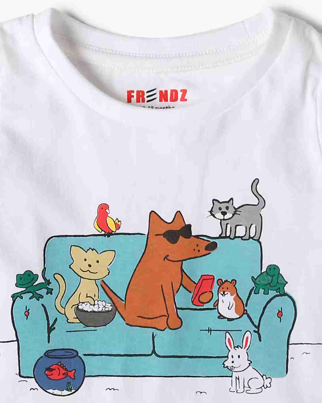 INF FRENDZ | Boys Printed Regular Fit Cotton Twofer Shirt|6