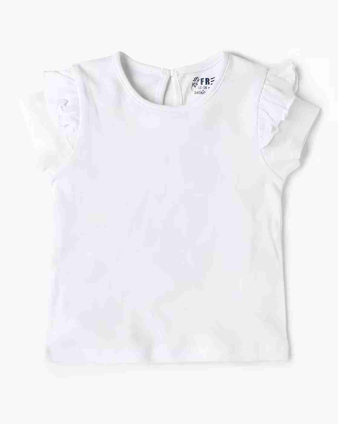 INF FRENDZ | Girls Floral Print Cotton Fit & Flare Dress with Top|1