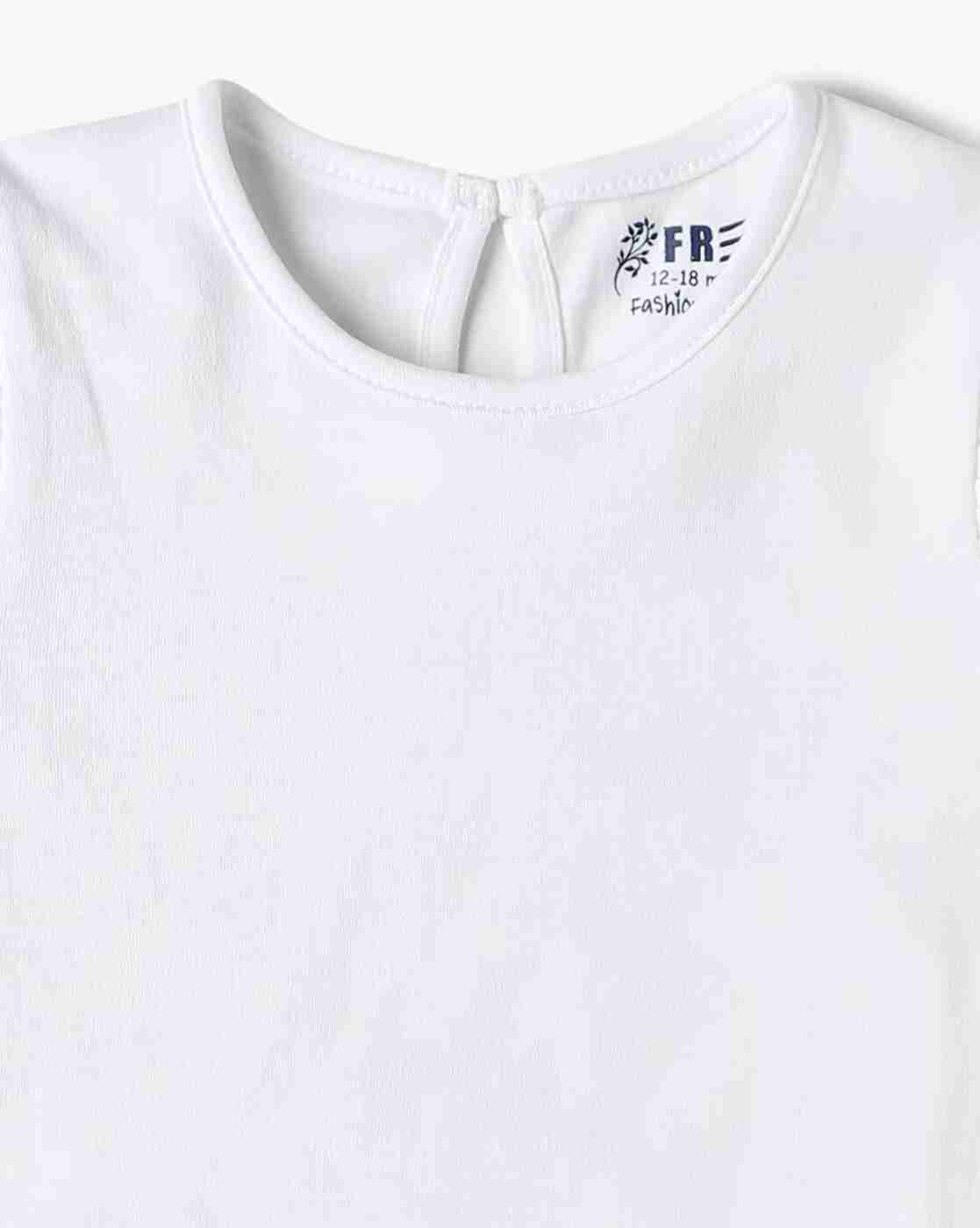 INF FRENDZ | Girls Floral Print Cotton Fit & Flare Dress with Top|5