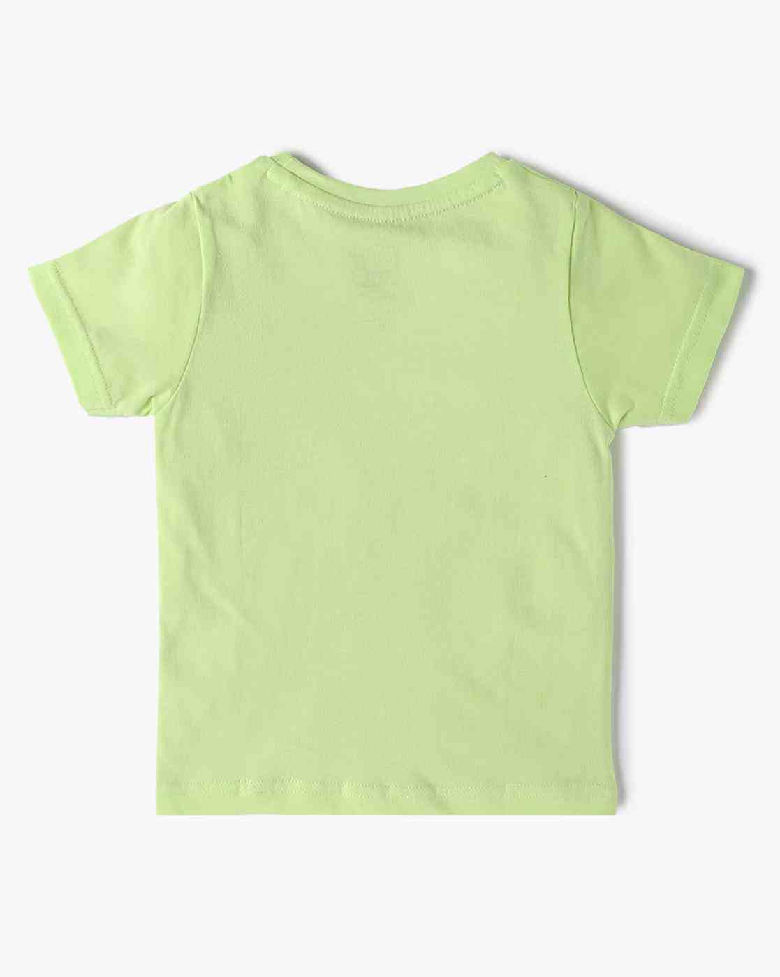 INF FRENDZ | Boys Graphic Print Regular Fit Round-Neck T-Shirt|1