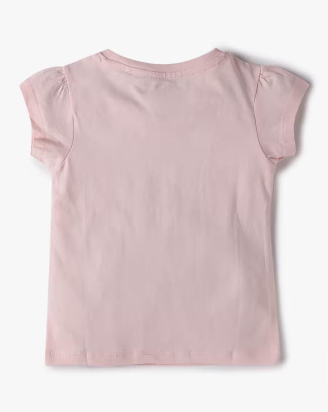 INF FRENDZ | Girls TG Hello Kitty Regular Fit Round-Neck T-Shirt|1