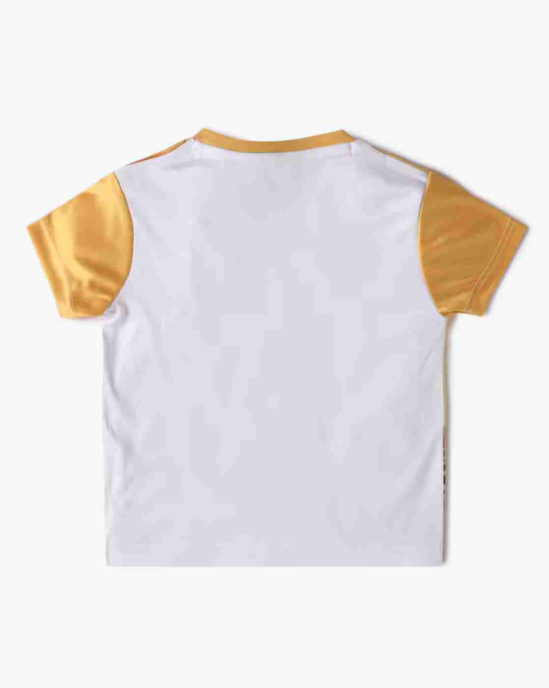 INF FRENDZ | Boys Lion King Print Regular Fit Round-Neck T-Shirt|1