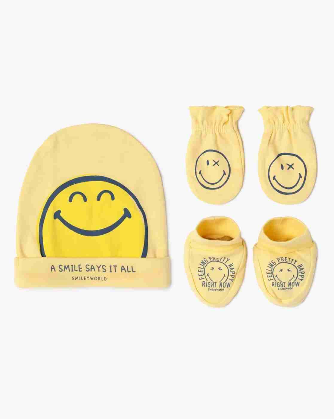 INF FRENDZ | Boys Smiley Print Set|6