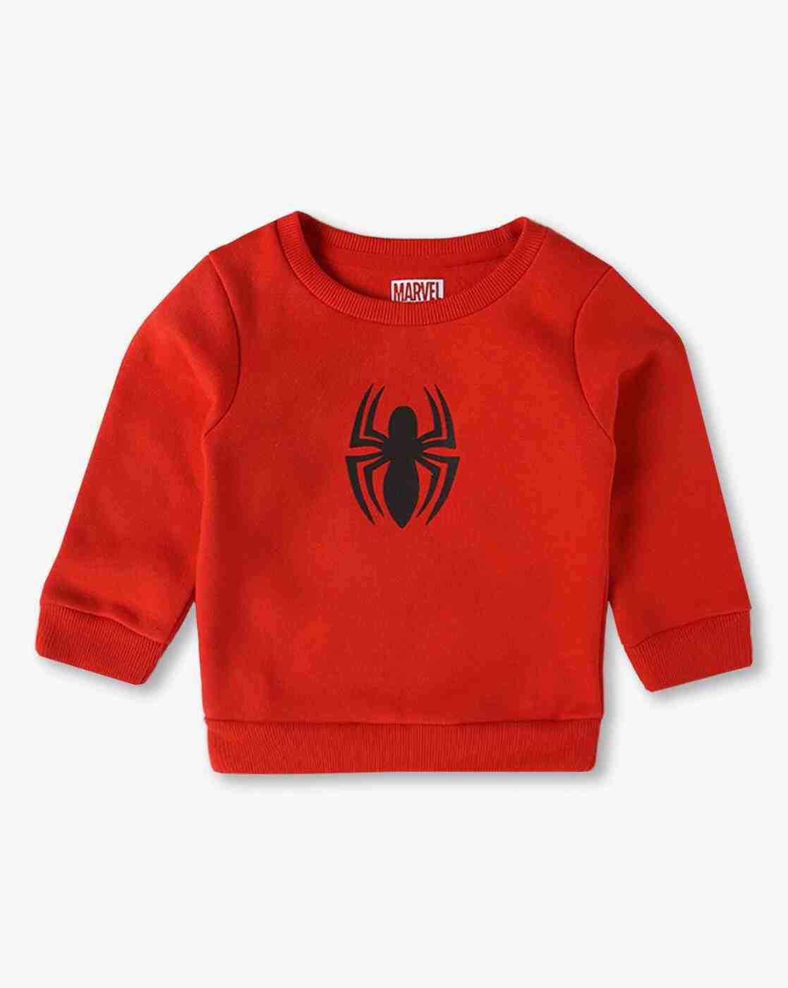 INF FRENDZ | Infants Chr FW25 Spiderman Print Regular Fit Sweatshirt|0