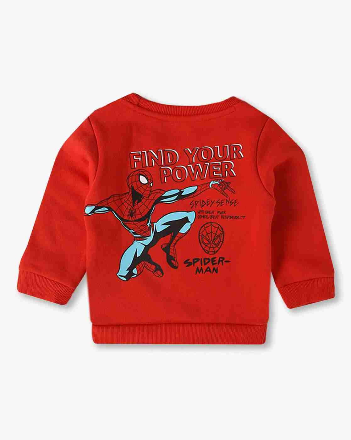 INF FRENDZ | Infants Chr FW25 Spiderman Print Regular Fit Sweatshirt|1