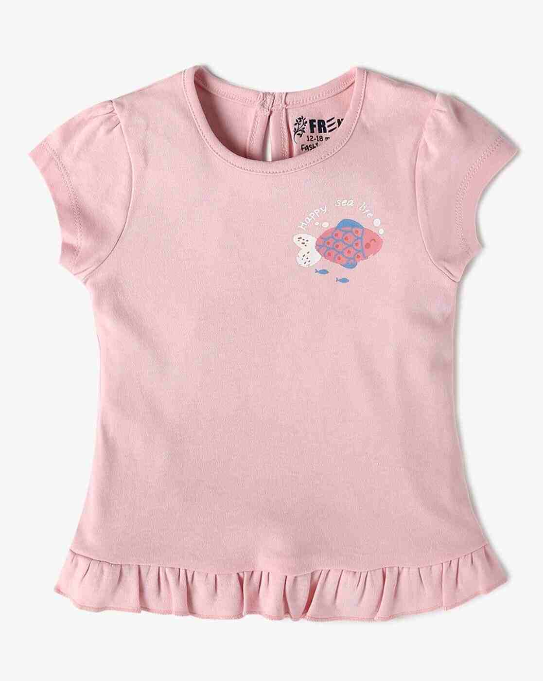 INF FRENDZ | Infants Pack of 3 Mini Sea Nomads Regular Fit Round-Neck T-Shirts|2