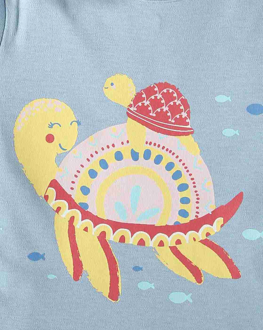 INF FRENDZ | Infants Pack of 3 Mini Sea Nomads Regular Fit Round-Neck T-Shirts|7