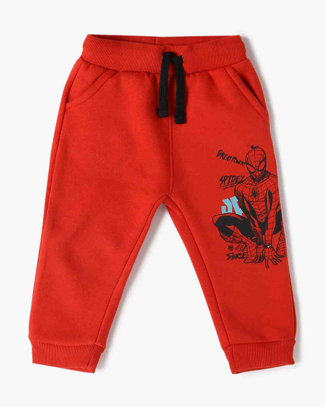 INF FRENDZ | Boy Graphic Print Joggers with Drawstring Waist|0