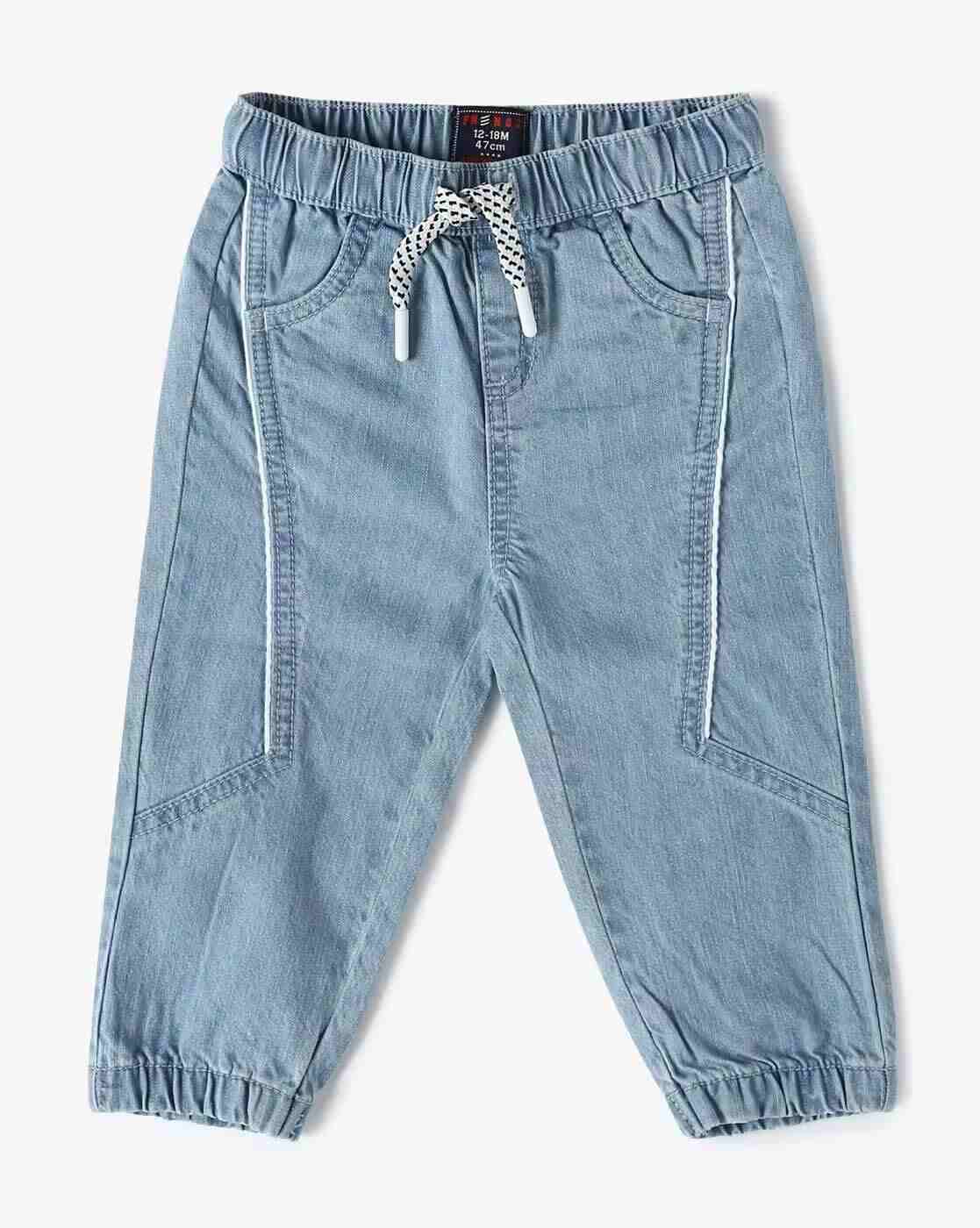 INF FRENDZ | Boys Lightly Washed Regular Fit Jogger Jeans|0