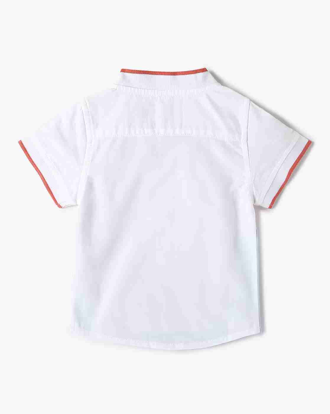 INF FRENDZ | Boys Colourblock Regular Fit Cotton Shirt