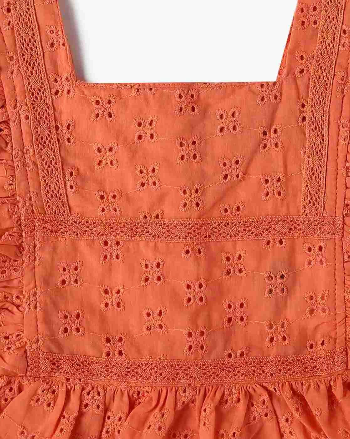 INF FRENDZ | Girls Embroidered Regular Fit Top with Shorts|5