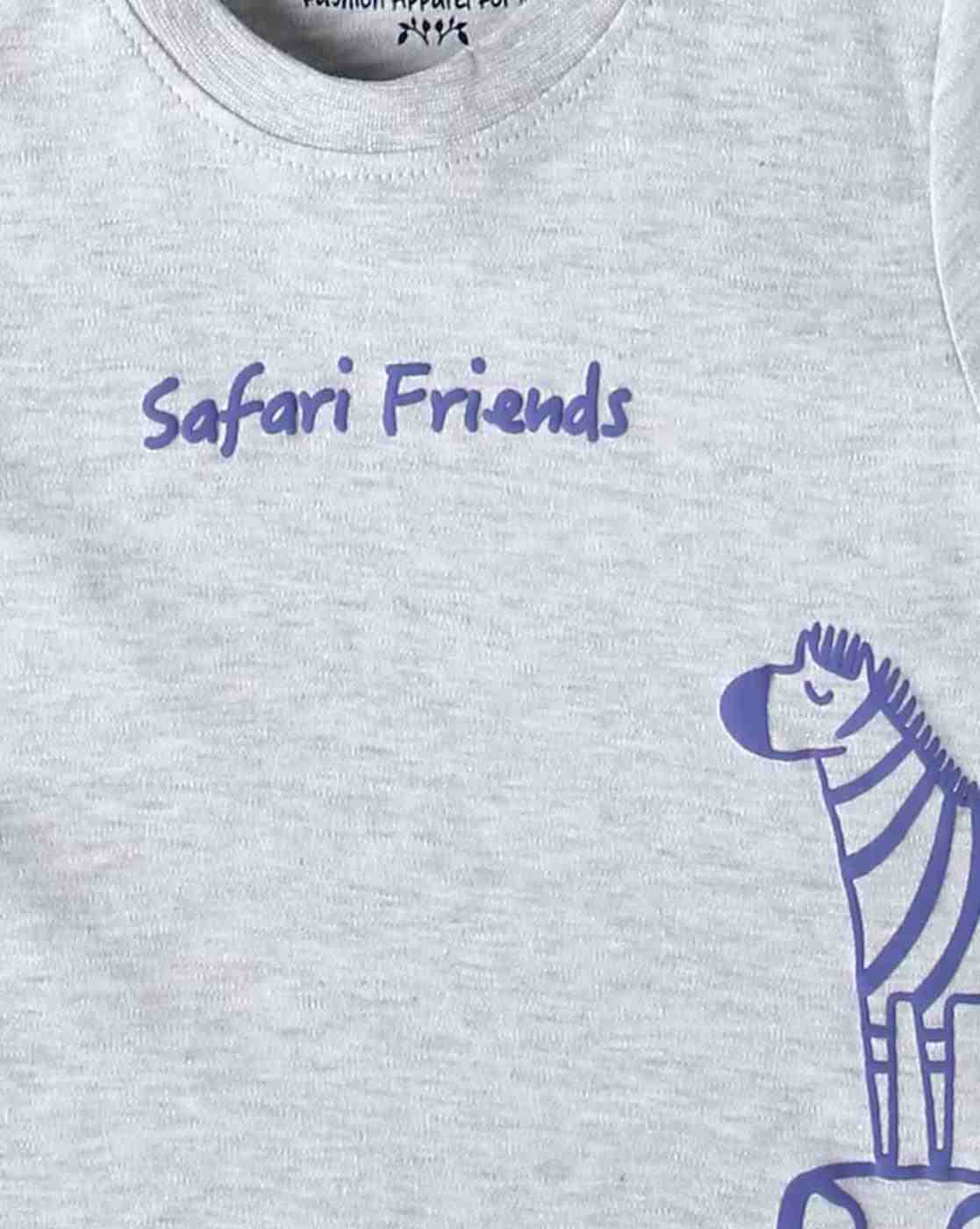 INF FRENDZ | Infants Pack of 3 Mini Sea Nomads Regular Fit Round-Neck T-Shirts|6
