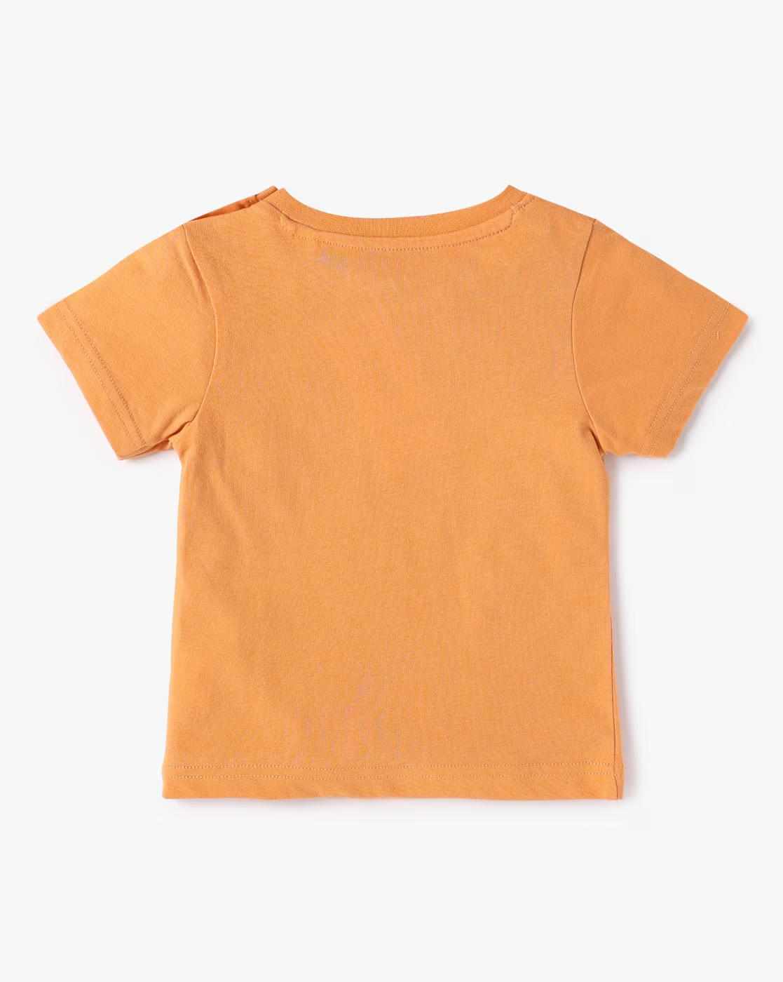 INF FRENDZ | Boys Cotton Square-Neck Dungaree with T-Shirt Set|2