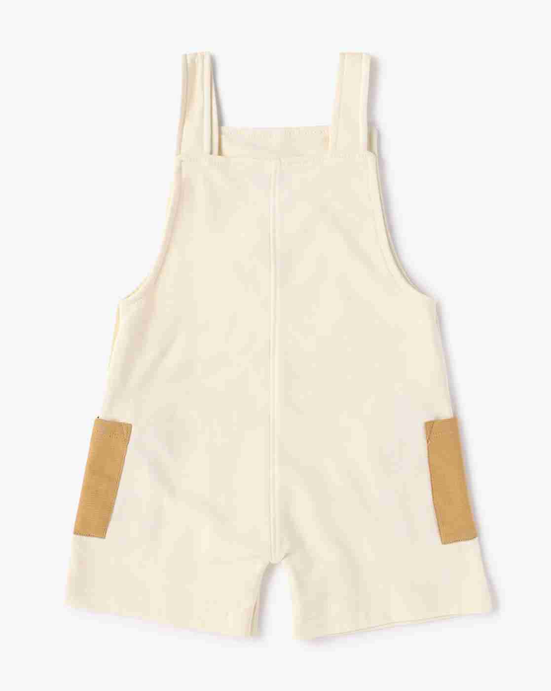 INF FRENDZ | Boys Cotton Square-Neck Dungaree with T-Shirt Set|4