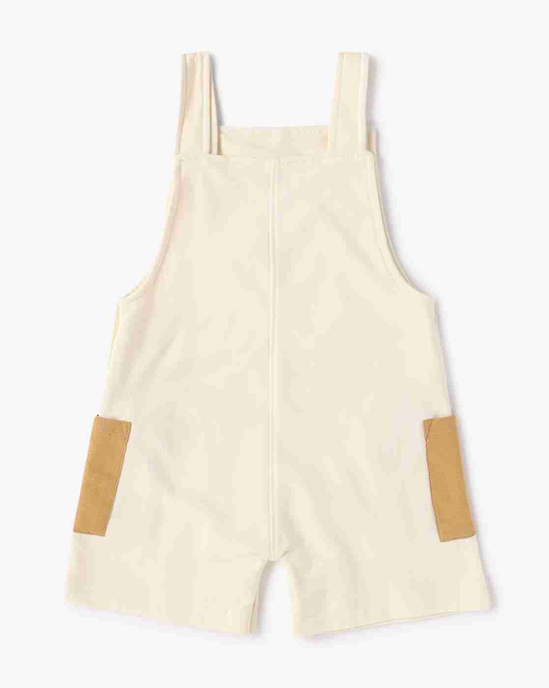 INF FRENDZ | Boys Cotton Square-Neck Dungaree with T-Shirt Set|4