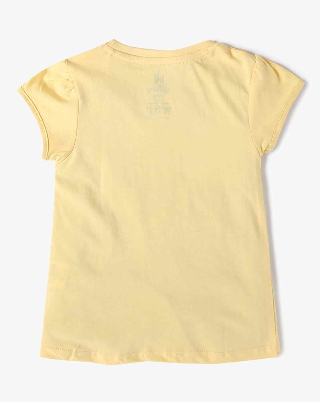 INF FRENDZ | Infants Embellished Cotton Round-Neck T-Shirt|1