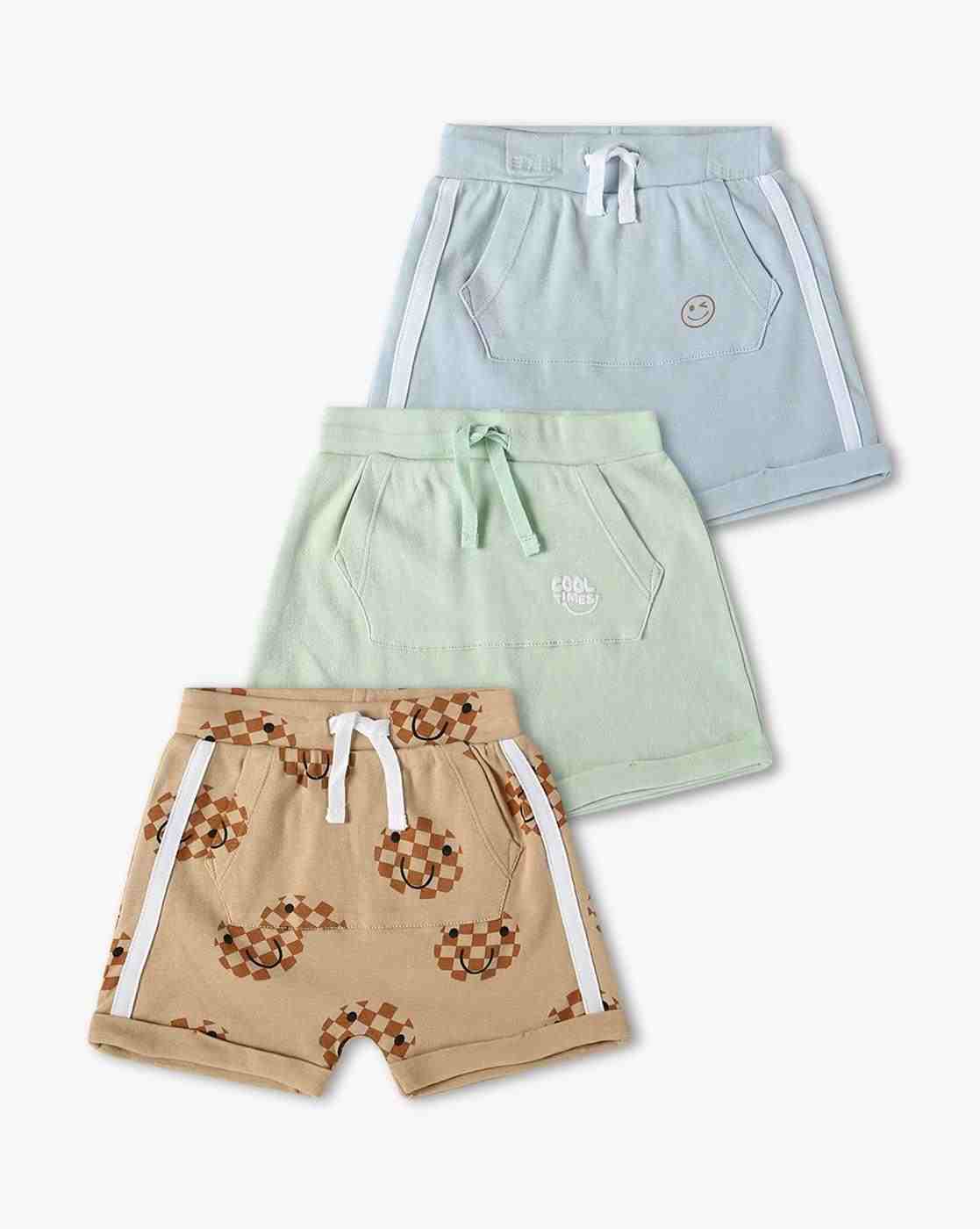 Boys Pack of 3 Printed Shorts