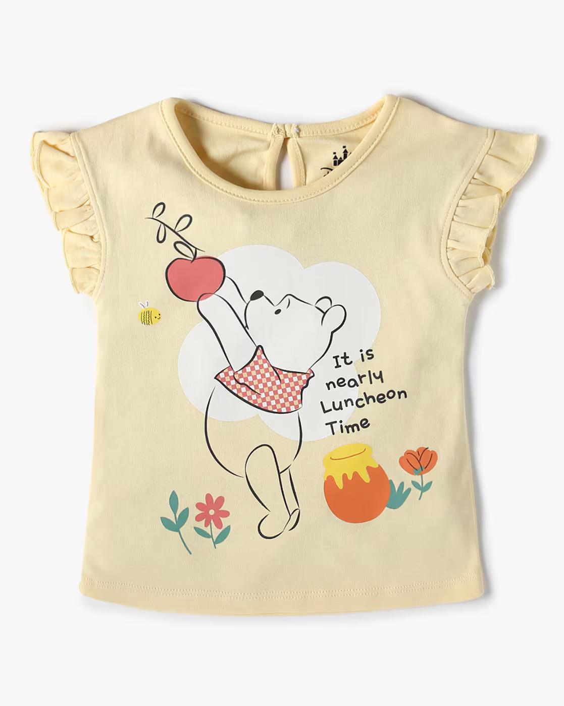 INF FRENDZ | Infants Pack of 3 Printed Cotton Round-Neck T-Shirts|2