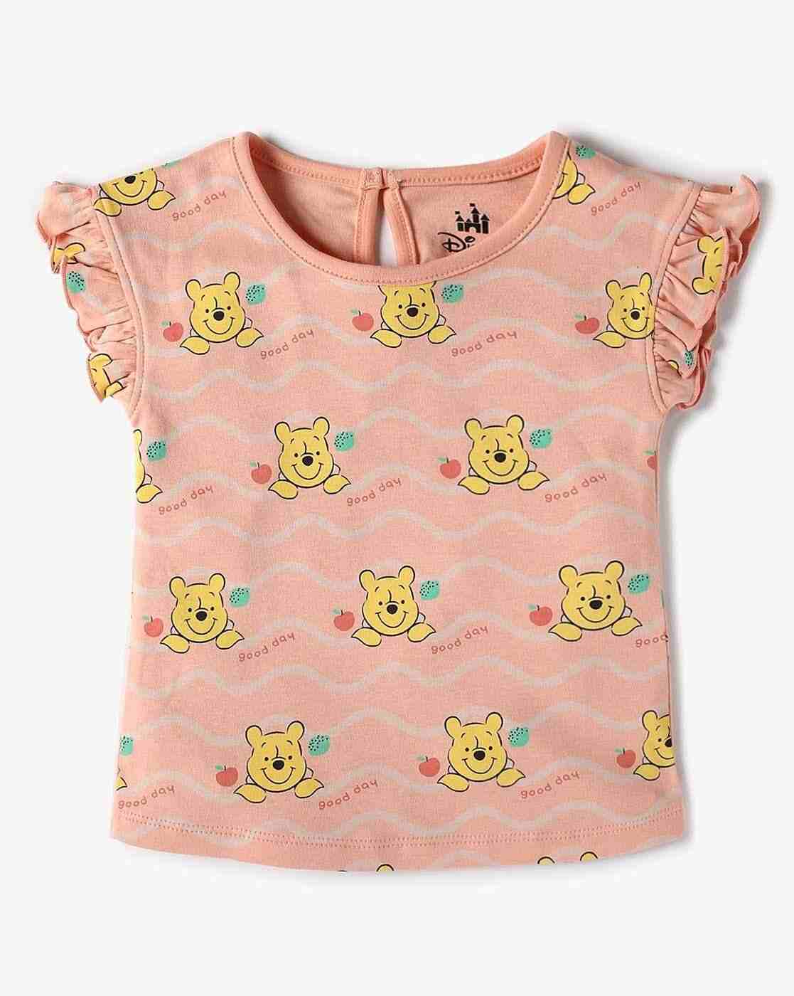 INF FRENDZ | Infants Pack of 3 Printed Cotton Round-Neck T-Shirts|3