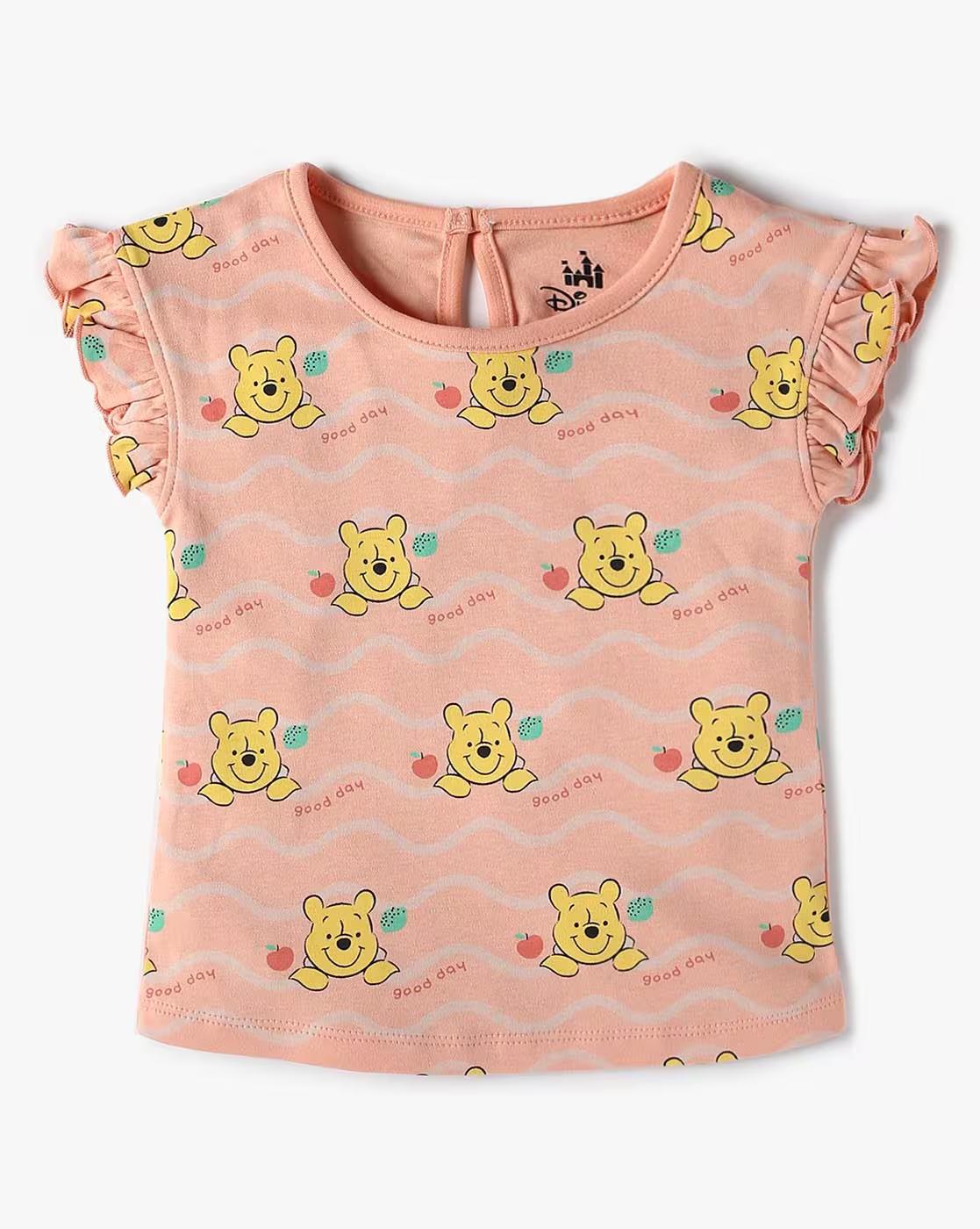 INF FRENDZ | Infants Pack of 3 Printed Cotton Round-Neck T-Shirts|3