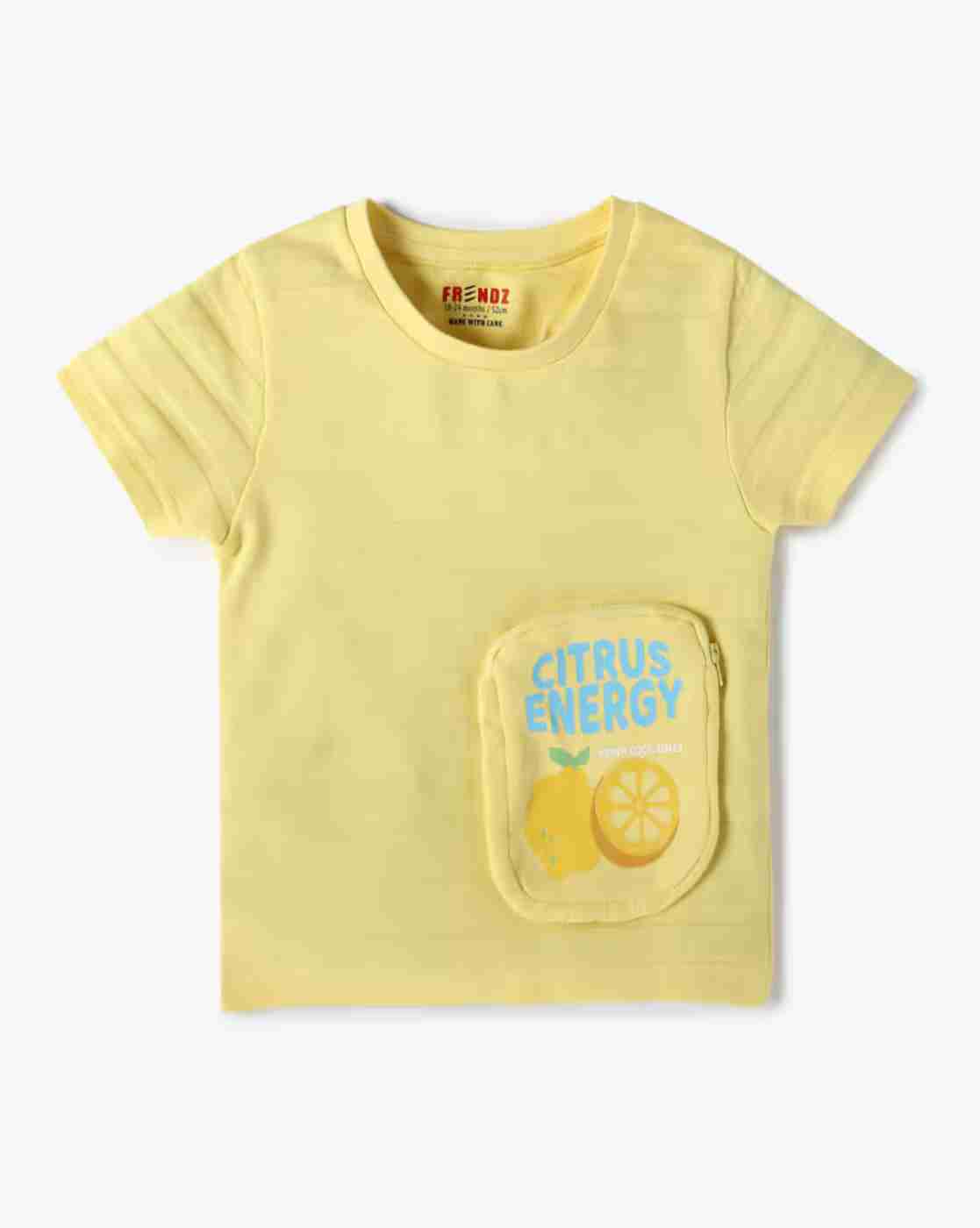 INF FRENDZ | Boys Striped Regular Fit Crew-Neck T-Shirt|0