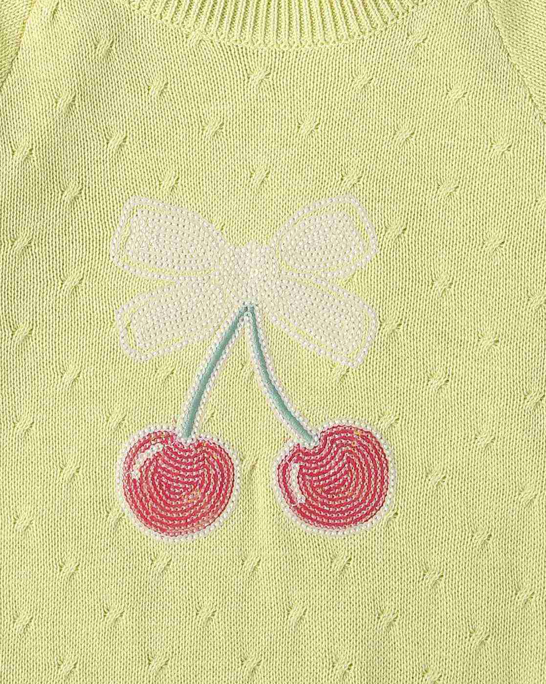 INF FRENDZ | Infants Embroidered Round-Neck Sweater|2