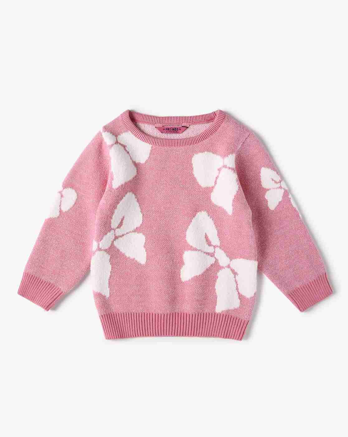 INF FRENDZ | Infants Printed Round-Neck Sweater|0