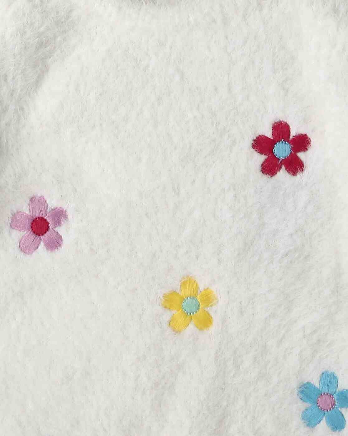 INF FRENDZ | Infants Faux-Fur Round-Neck Sweater|2