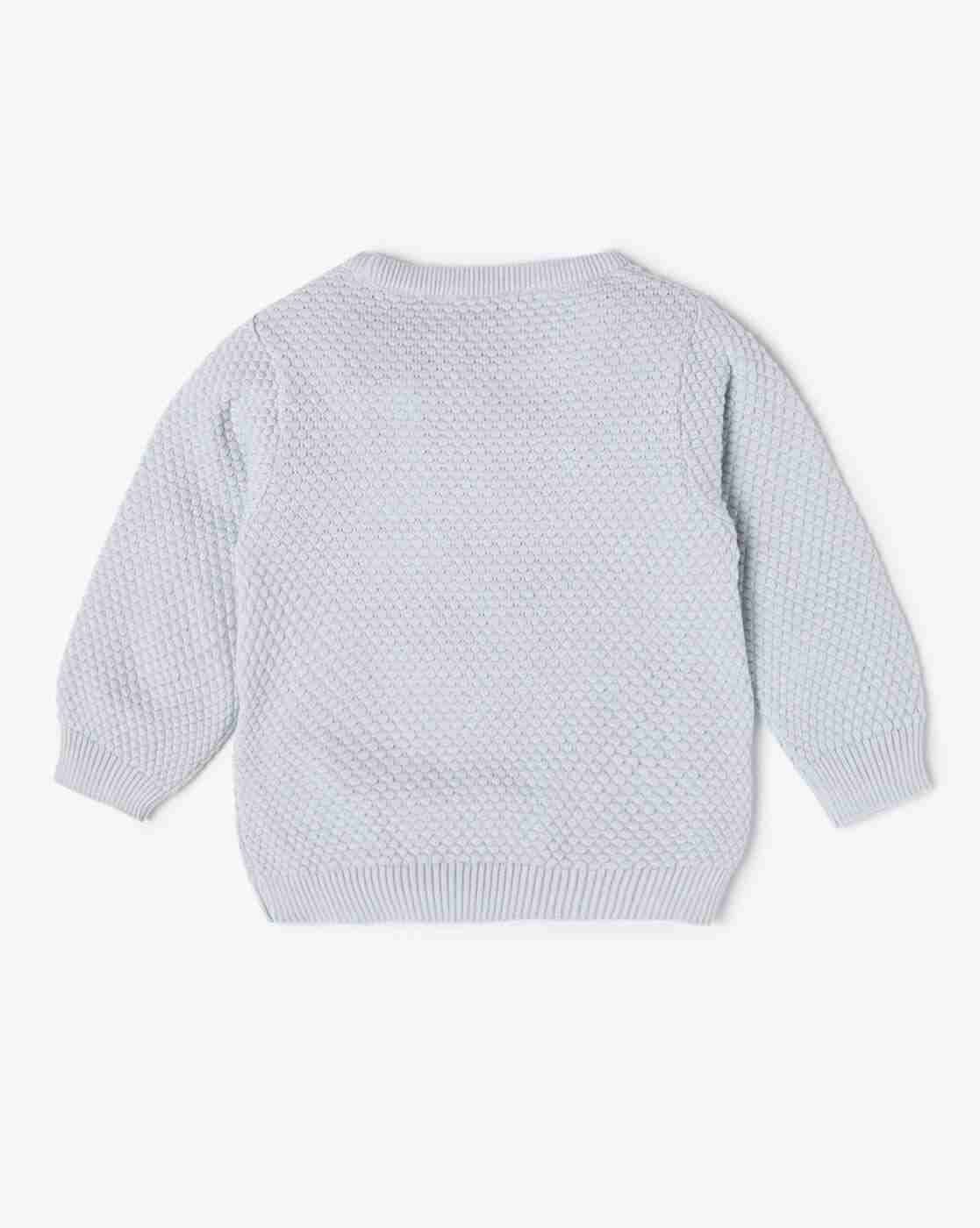 INF FRENDZ | Infants Embellished Round-Neck Sweater|1