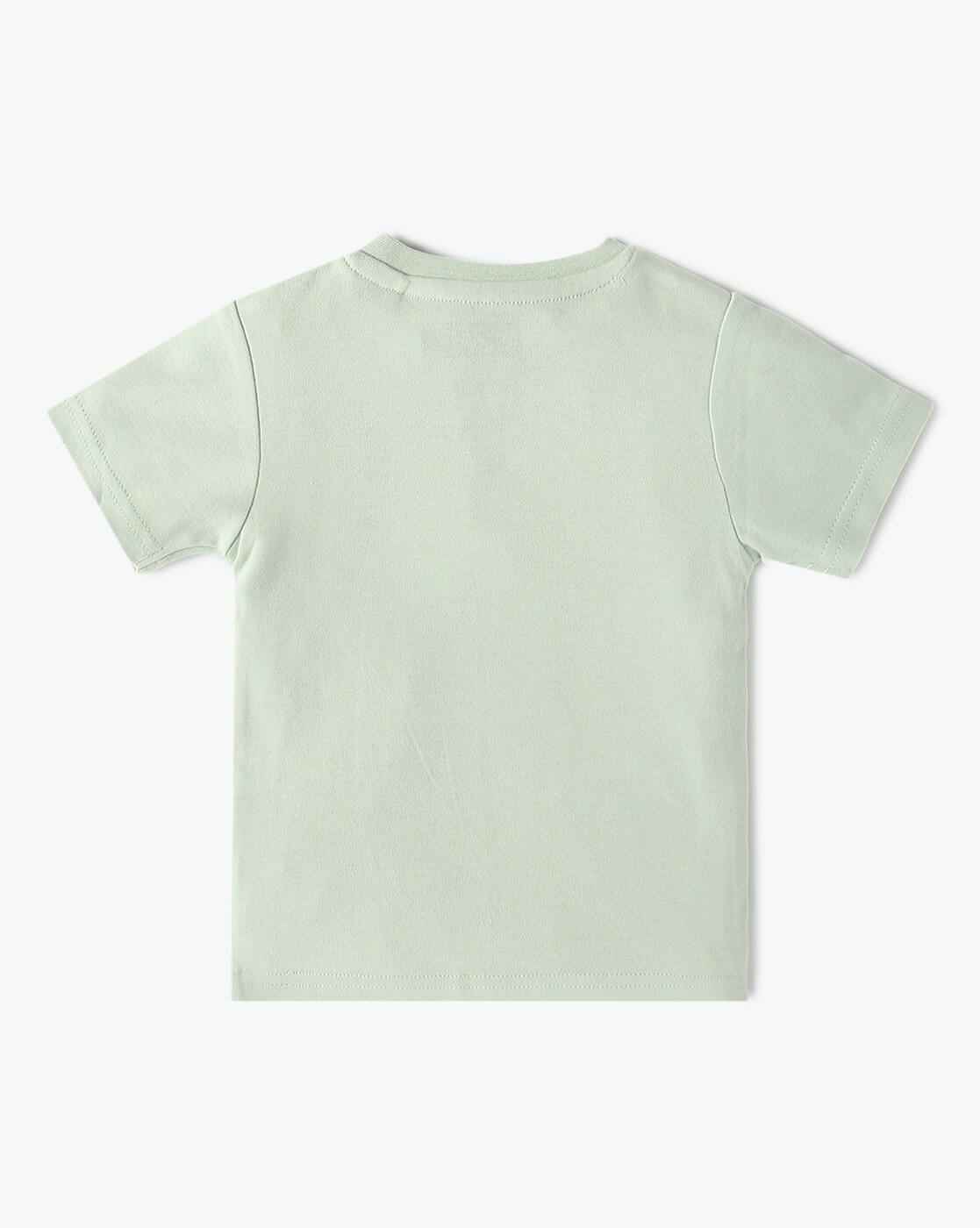 INF FRENDZ | Infants Pack of 3 Printed Regular Fit Round-Neck T-Shirts|4