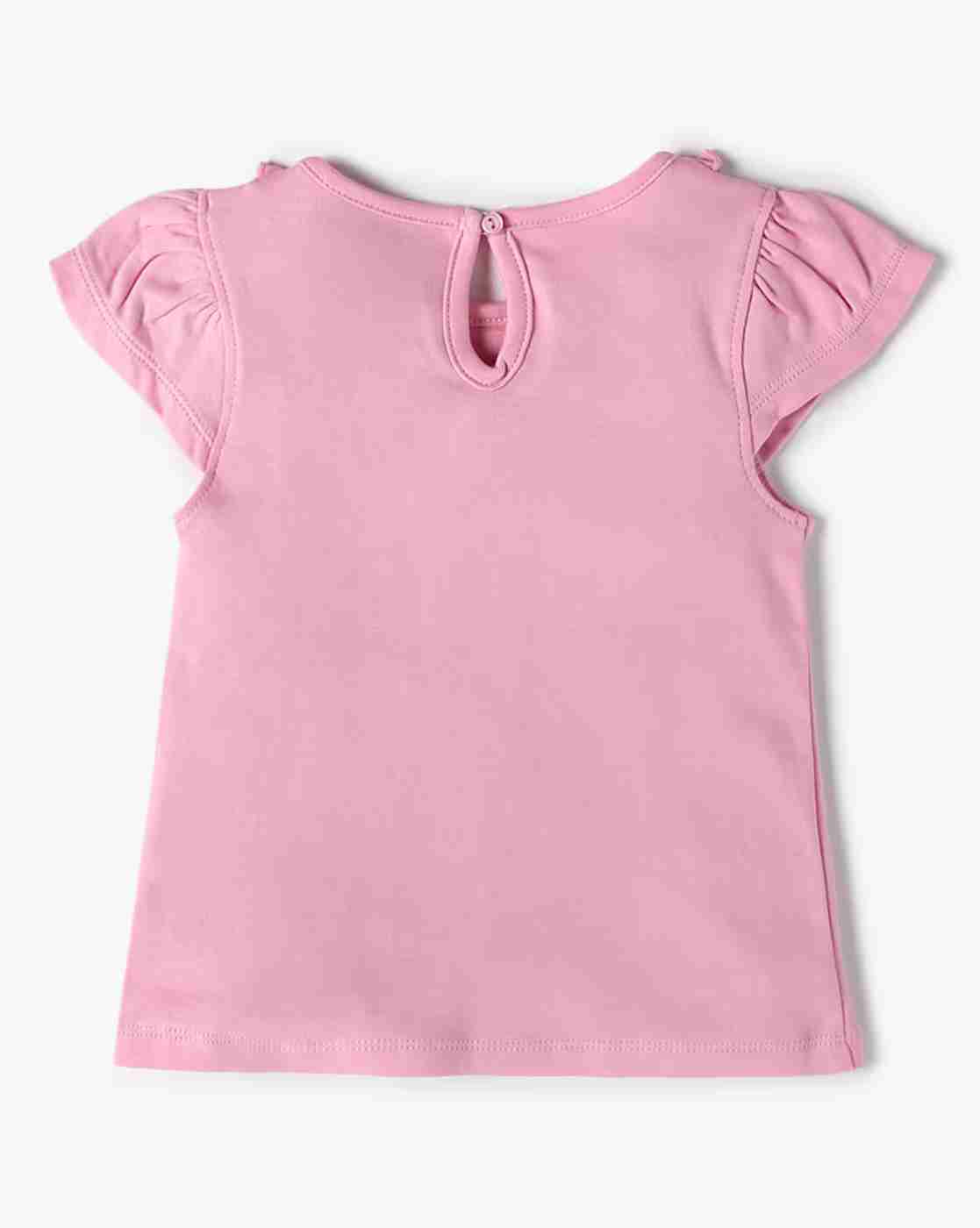 INF FRENDZ | Girls Printed Dungaree with T-Shirt Set|2