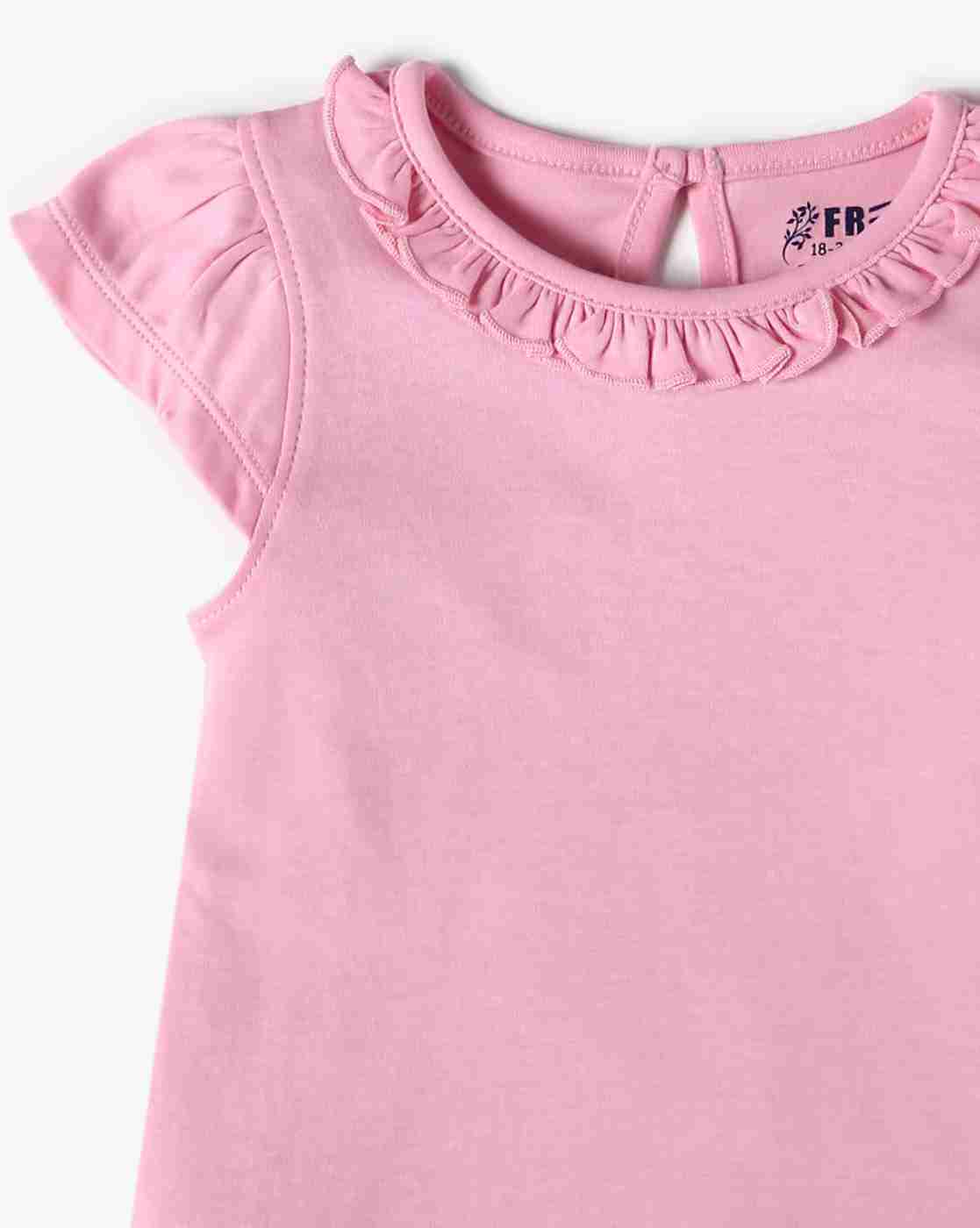 INF FRENDZ | Girls Printed Dungaree with T-Shirt Set|6