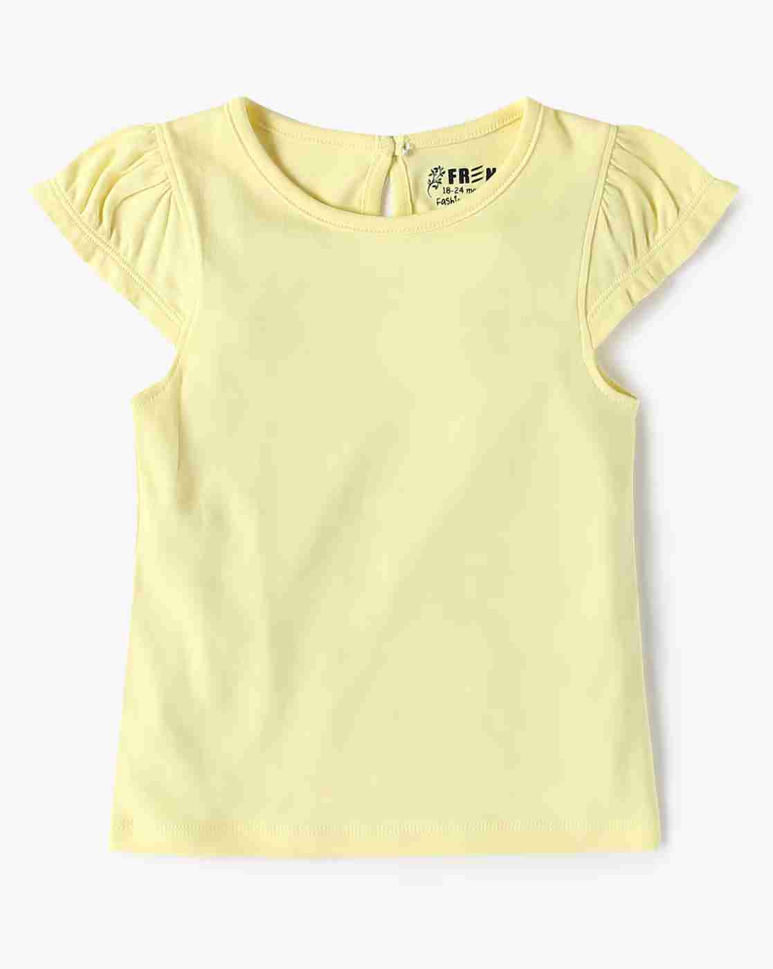 INF FRENDZ | Girls Floral Print Dungaree with T-Shirt Set|1