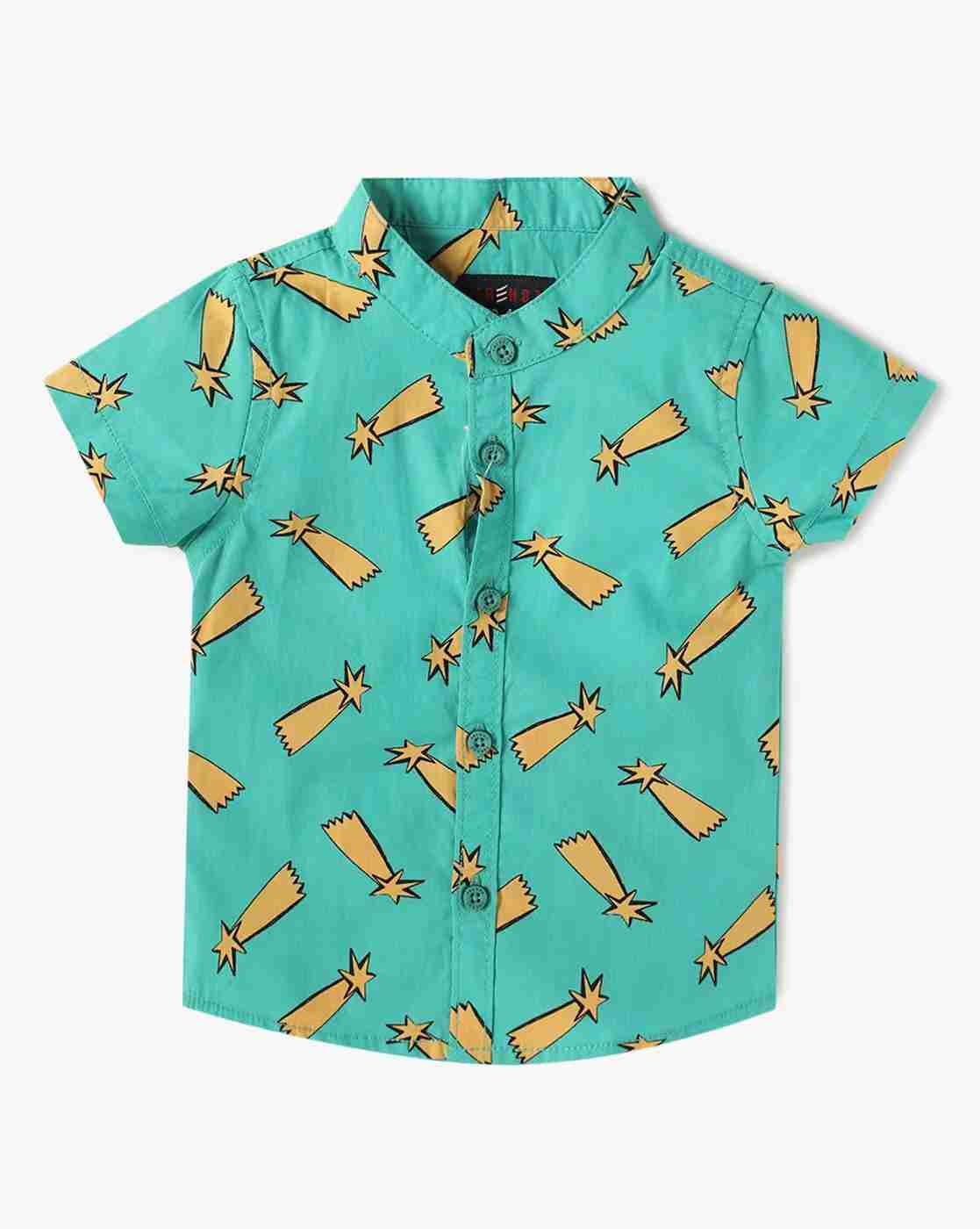 INF FRENDZ | Boys Printed Shirt with Vest|1