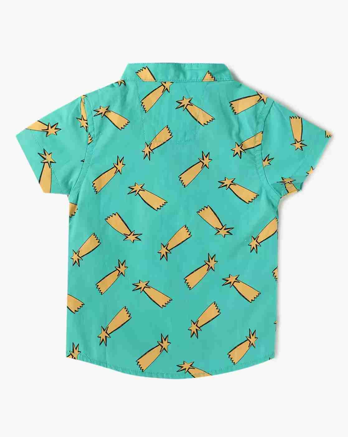 INF FRENDZ | Boys Printed Shirt with Vest|2
