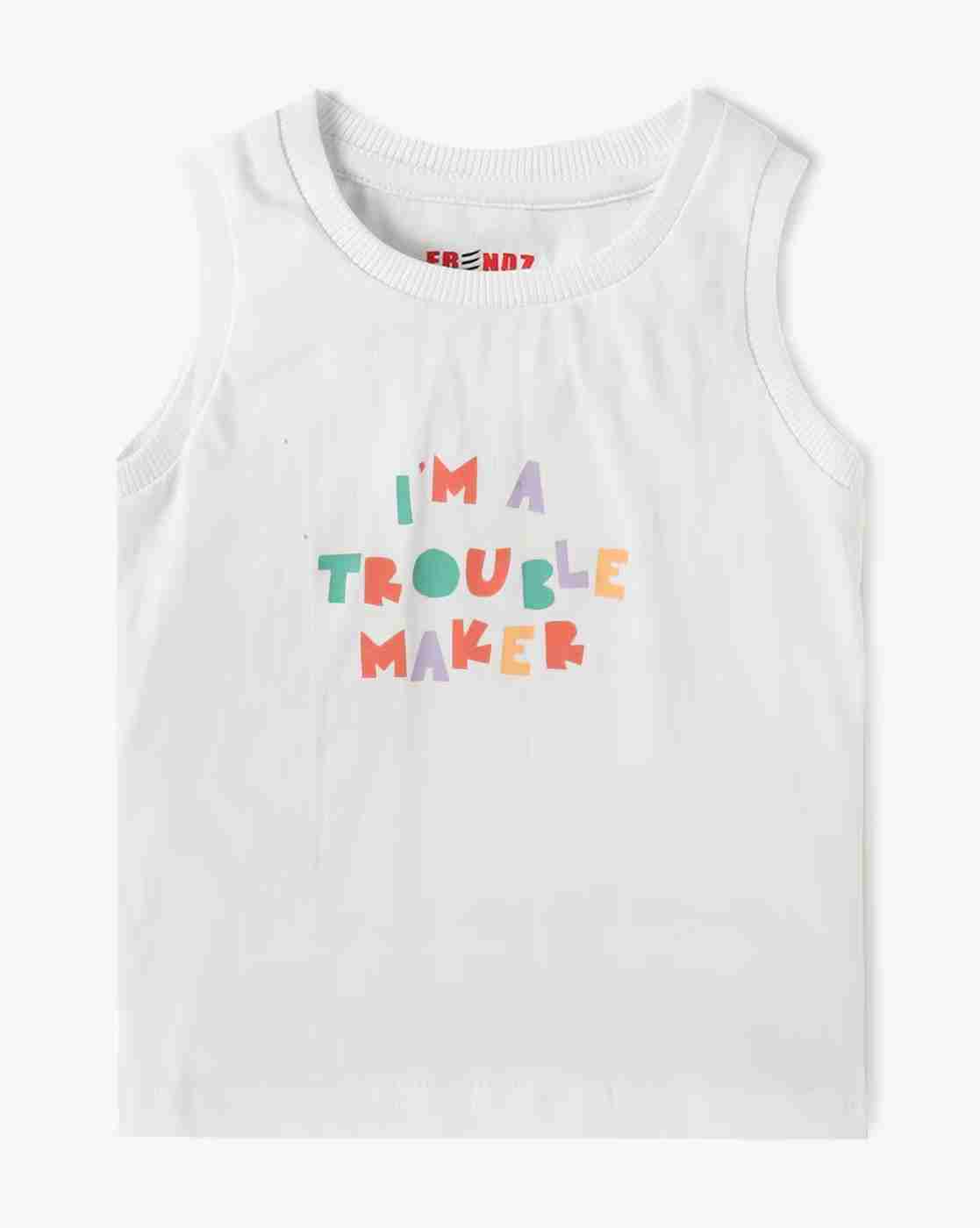 INF FRENDZ | Boys Printed Shirt with Vest|3