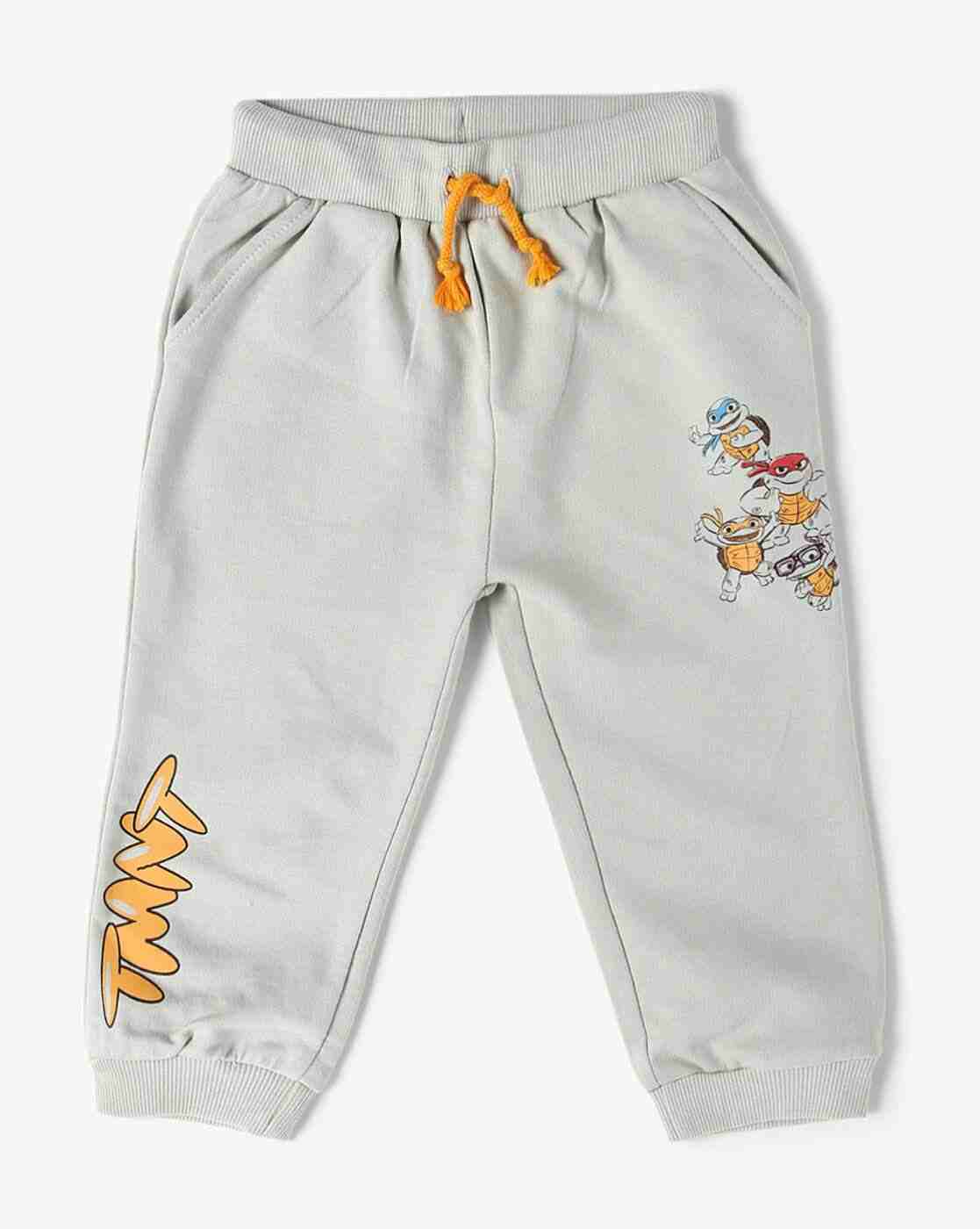 Boy Graphic Print Joggers with Drawstring Waist - INF FRENDZ