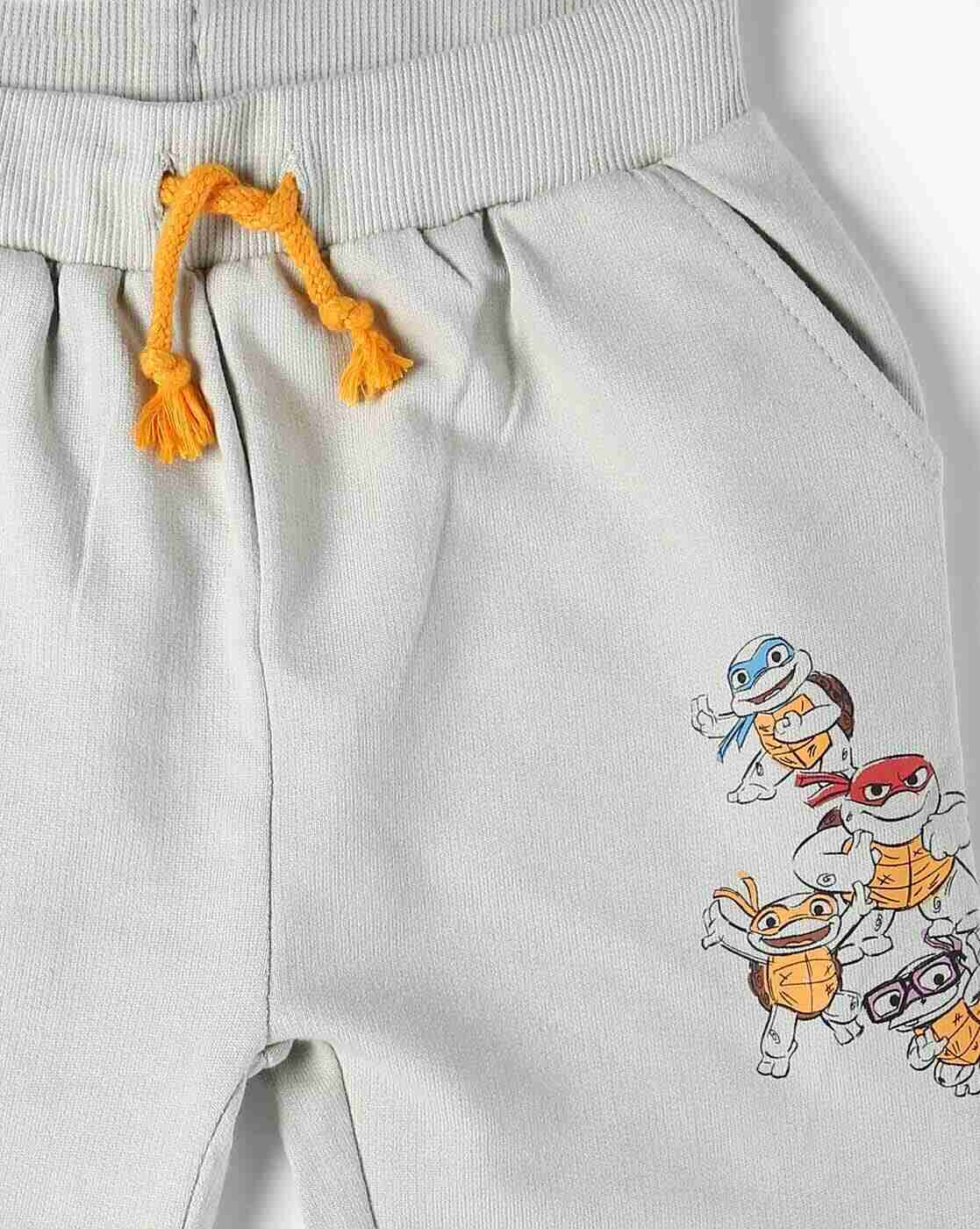Boy Graphic Print Joggers with Drawstring Waist - INF FRENDZ
