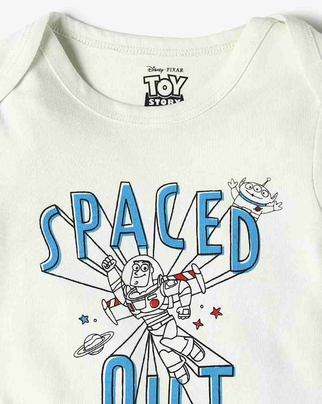 INF FRENDZ | Infants Pack of 2 Typographic Print Cotton Rompers|5