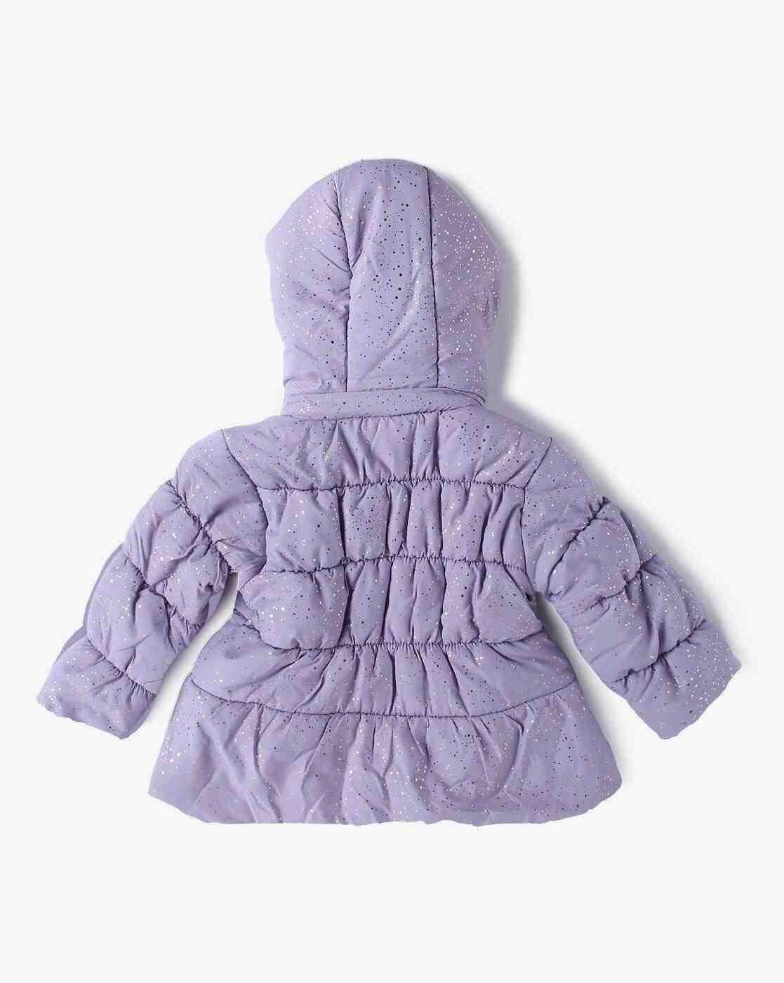 INF FRENDZ | Girls Quilted Regular Fit Hooded Jacket|1