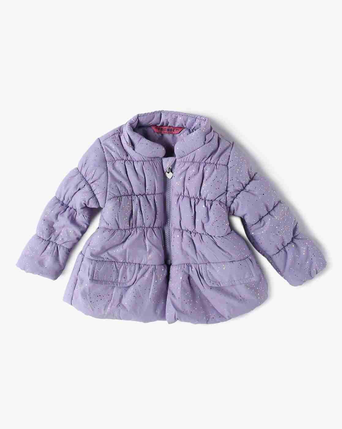 INF FRENDZ | Girls Quilted Regular Fit Hooded Jacket|2
